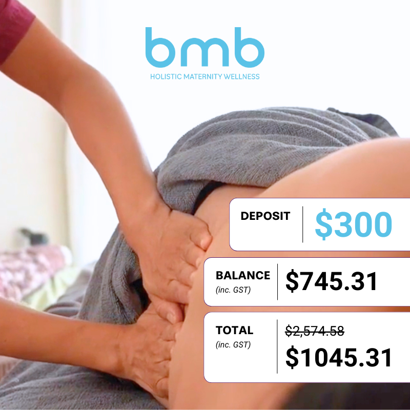 *Deposit First* BMB 5-Sessions Signature Postnatal Massage (90min)